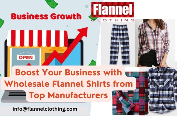 Best Quality Cheap Flannel Clothing Designer in USA